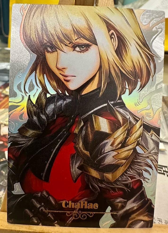 Cha Hae-In Solo Leveling Holo Trading Card, Verzenden, Kuifje, Nieuw, Beeldje of Figuurtje