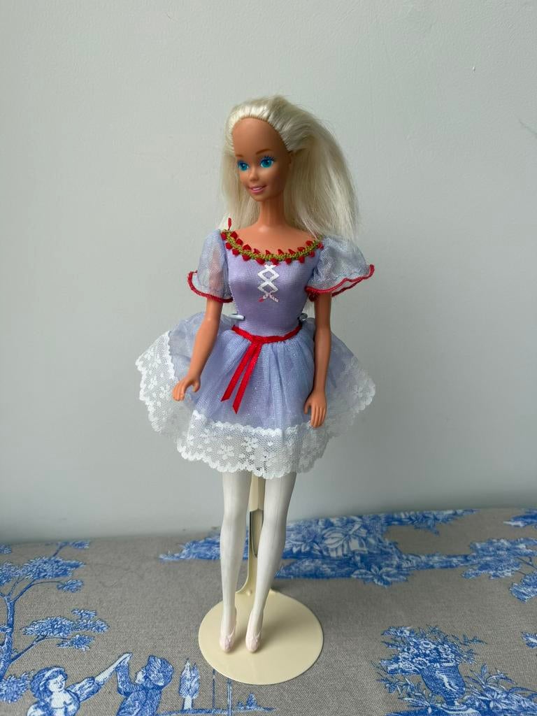 VINTAGE Ballerina Barbie, jaren 80, Ophalen of Verzenden, Zo goed als nieuw