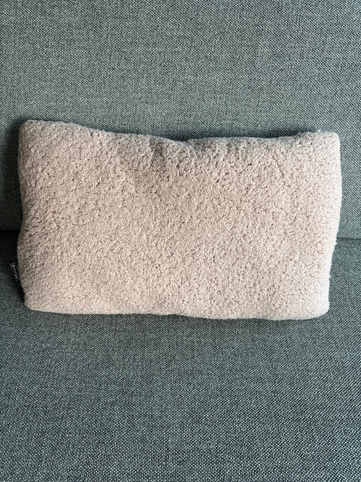 Zacht roze sierkussen van Mood Collection, Huis en Inrichting, Overige merken, Gebruikt, Afneembare hoes, Ophalen of Verzenden