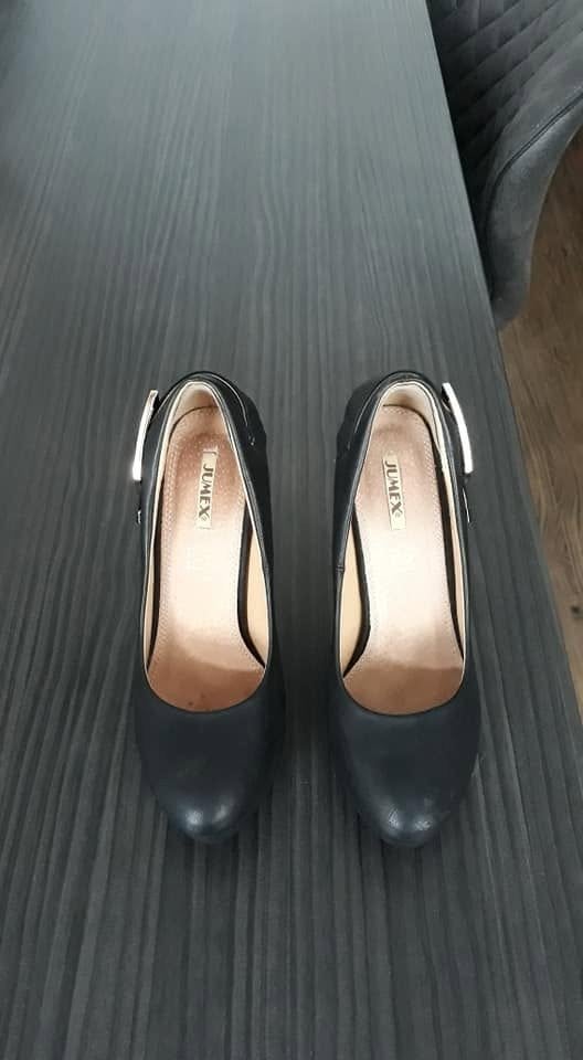Pumps zwart merk JUMEX heeft een leren inlegzool maat 38., Pumps, Zwart, Nieuw, Ophalen of Verzenden