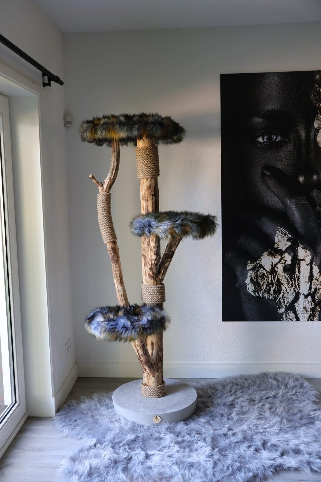 deze krabpaal past in ieder huis unieke meubelstuk voordekat, Dieren en Toebehoren, Ophalen, Nieuw, Krabpaal