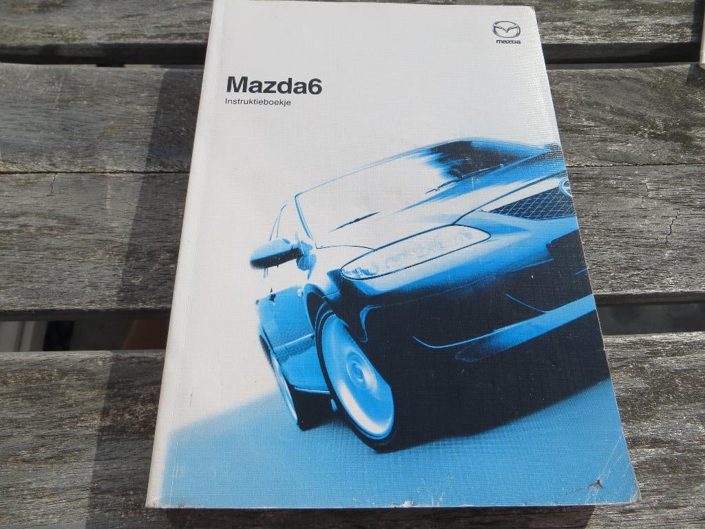 Instructieboek Mazda 6 + Sportbreak vanaf 2002, Auto diversen, Ophalen of Verzenden
