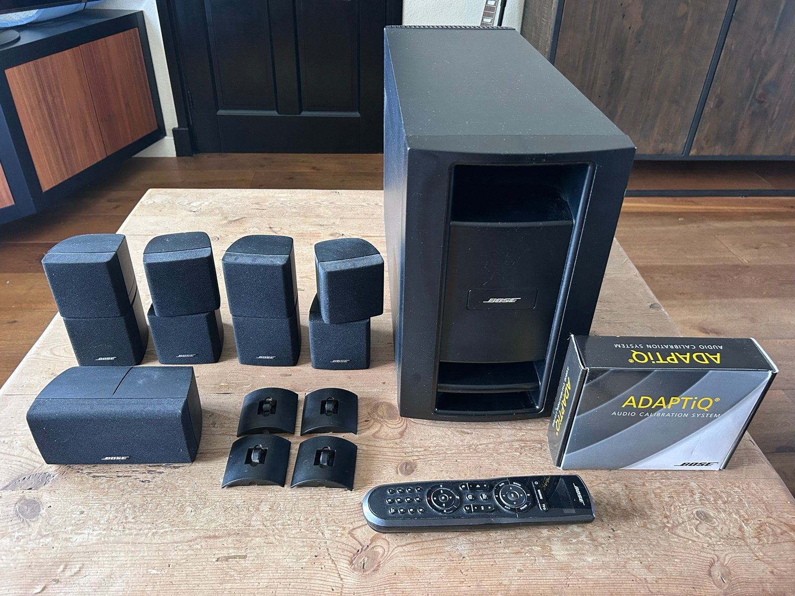 Bose Acoustimass Home Cinema Set met Adaptiq, Ophalen, Gebruikt, 70 watt of meer, 5.1-systeem