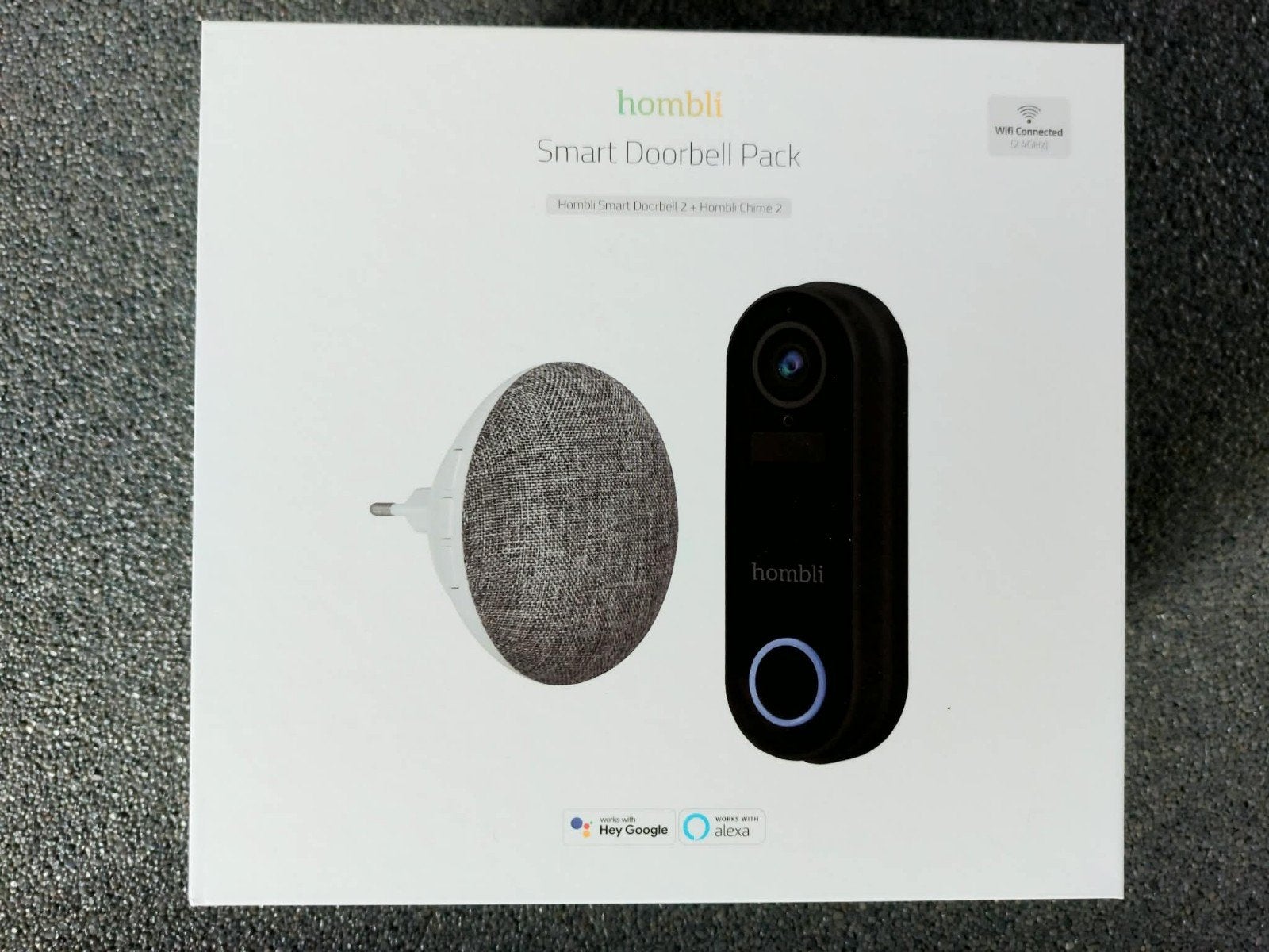 Hombli Smart Deurbel Pack 2, Ophalen of Verzenden, Ingebouwde camera, Zo goed als nieuw, Draadloos