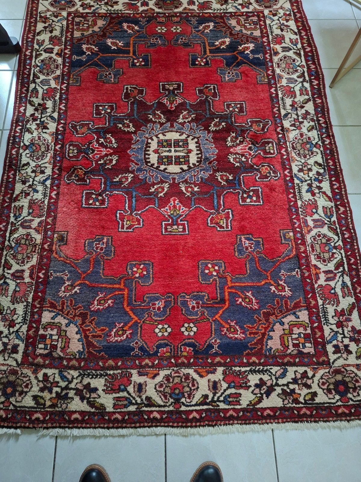 Nieuw Perzisch tapijt 200x130 cm, Ophalen, 100 tot 150 cm, Blauw, Perzisch, Traditioneel