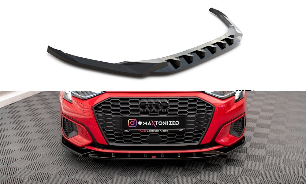 Voorlip sideskirt spoiler diffuser - Audi A3 Sedan 8Y 20-24, Ophalen of Verzenden