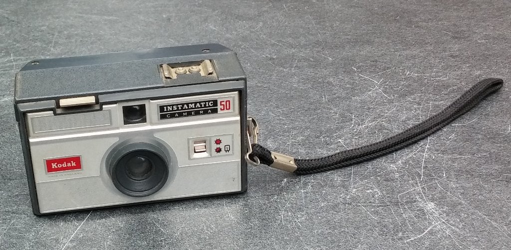 Kodak fototoestel model Instamatic 50, Ophalen of Verzenden, 1960 tot 1980, Fototoestel