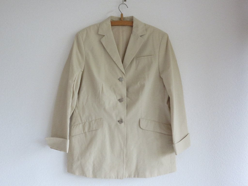 Betty Barclay weekend beige zandkleur jasje blazer maat 40, Maat 38/40 (M), Beige, Betty Barclay, Ophalen of Verzenden