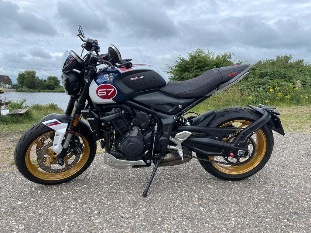 2024 Triumph Trident 660 Triple Tribute (Loaded with Extras), Motoren, Traction Control, 3 cilinders, Particulier, Meer dan 35 kW