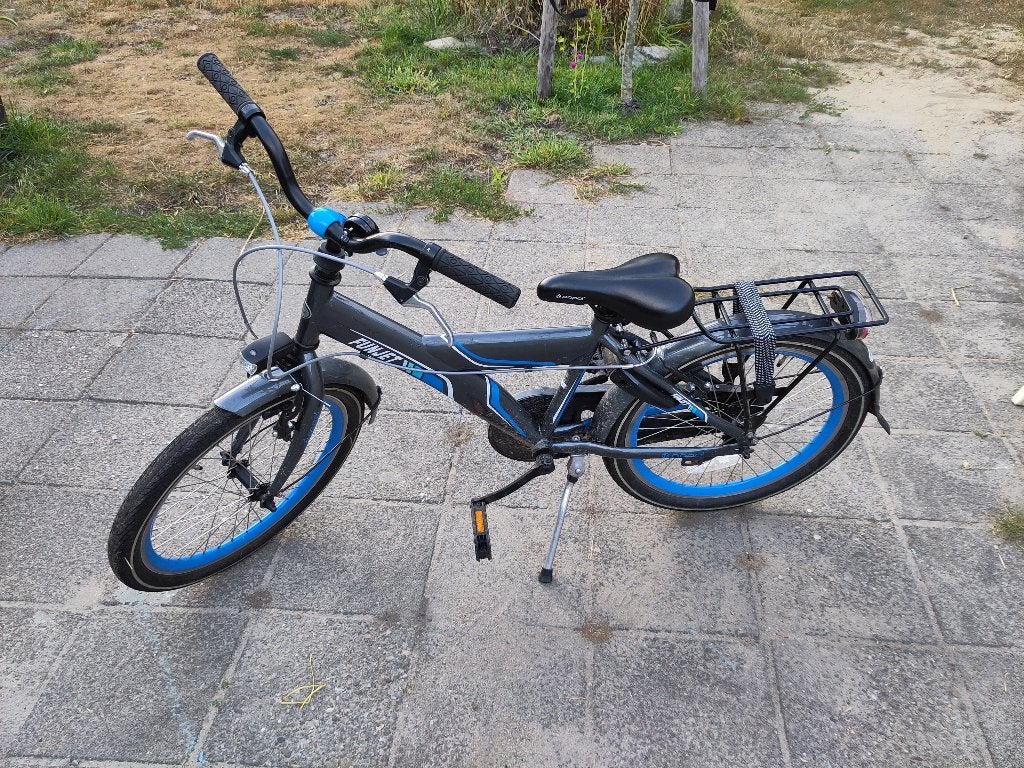 Popal funjet jongenfiets 20 inch, Ophalen, 20 inch of meer, Gebruikt, Velgrem