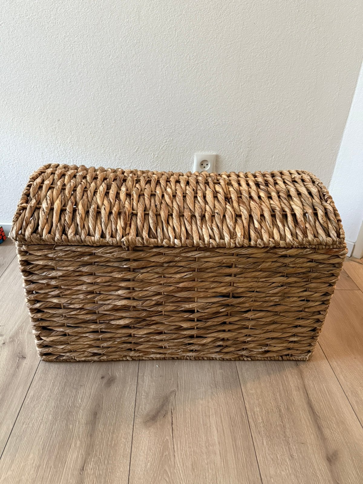Rieten speelgoedkist, Ophalen, Gebruikt, 50 tot 100 cm, Minder dan 50 cm