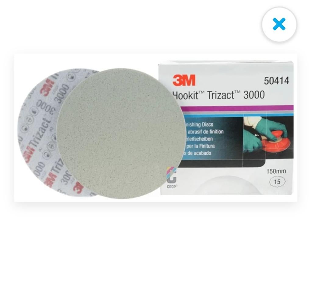 3M Hookit Trizact 3000 Schuurpads 75mm (15 stuks), Doe-het-zelf en Verbouw, Gereedschap | Schuurmachines, Verzenden, Nieuw, 1200 watt of meer