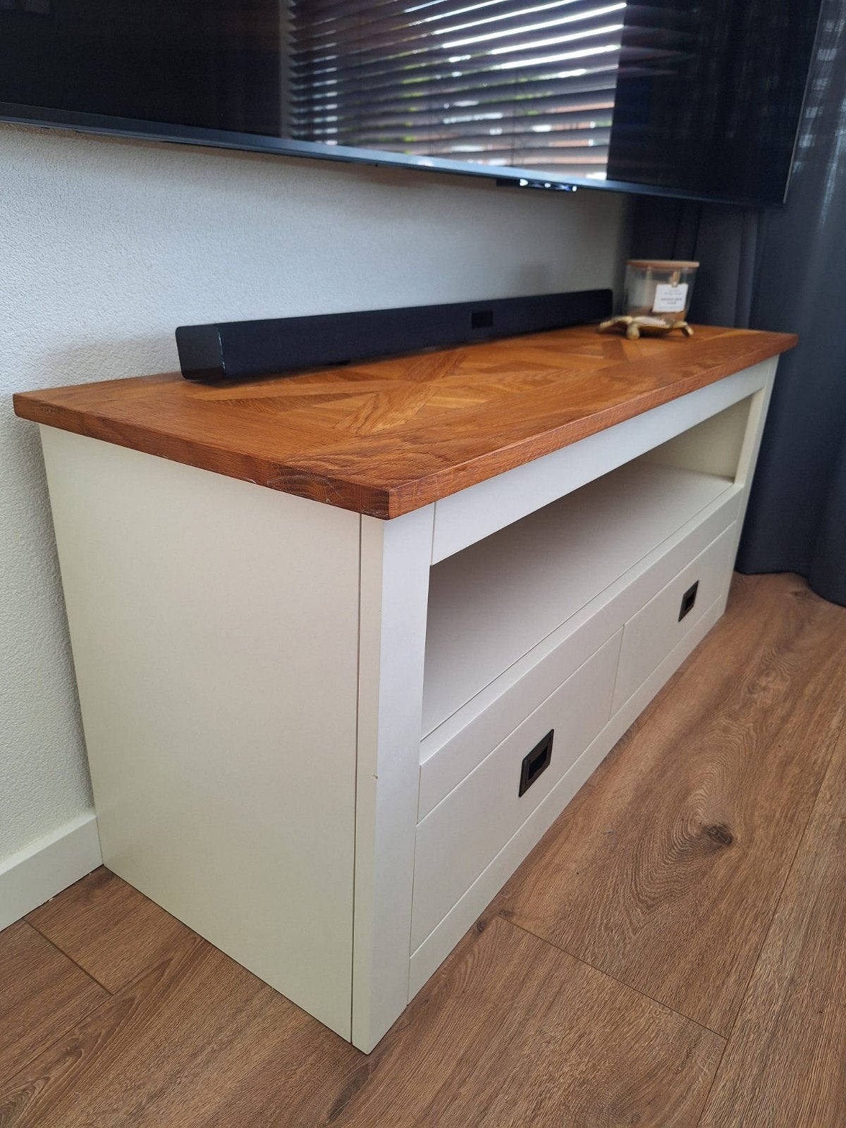Goossens TV meubel, Ophalen, Gebruikt, Minder dan 150 cm, Minder dan 100 cm
