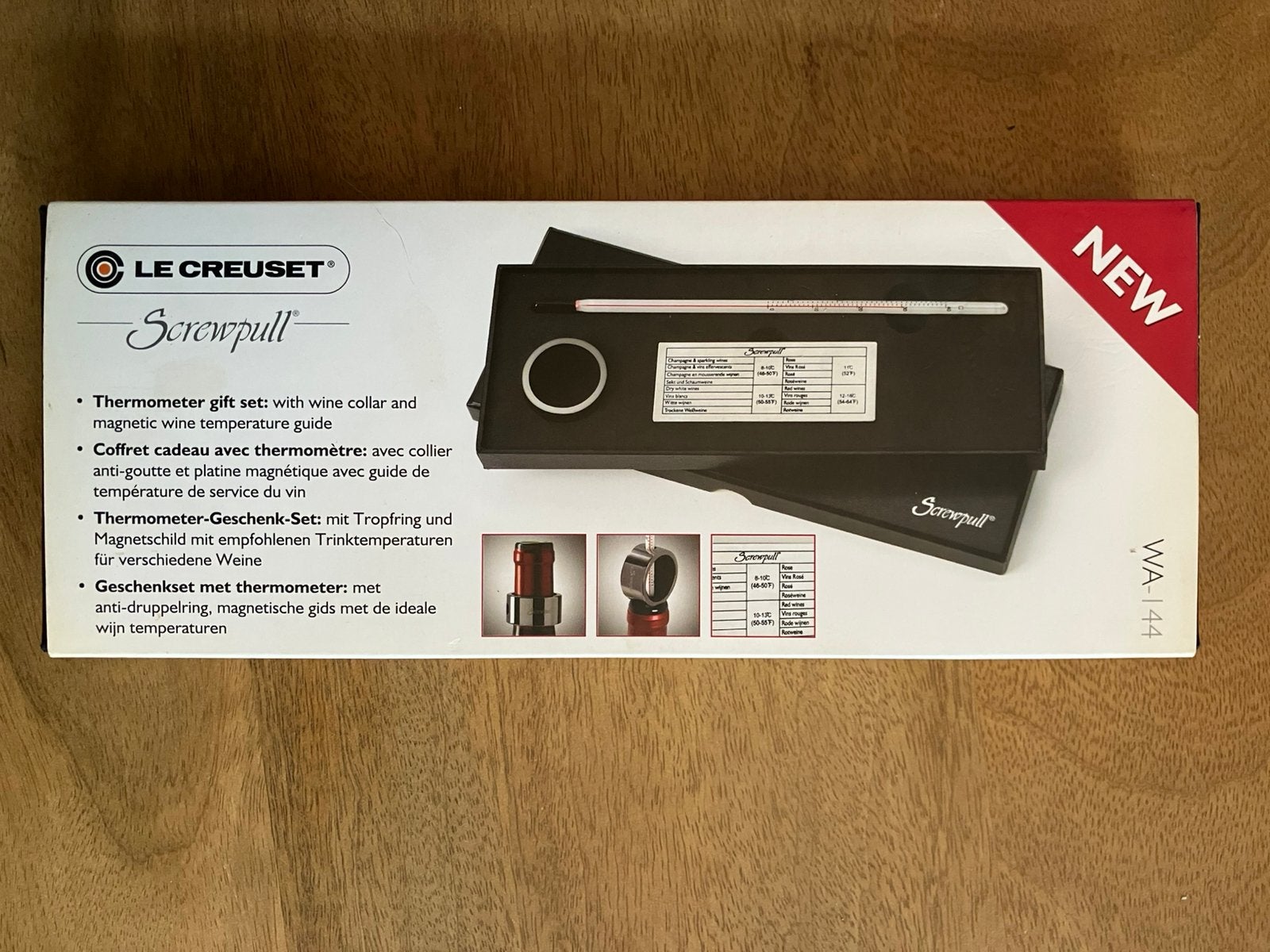 Wijnthermometer van Le Creuset (WA-144), Ophalen of Verzenden, Zo goed als nieuw