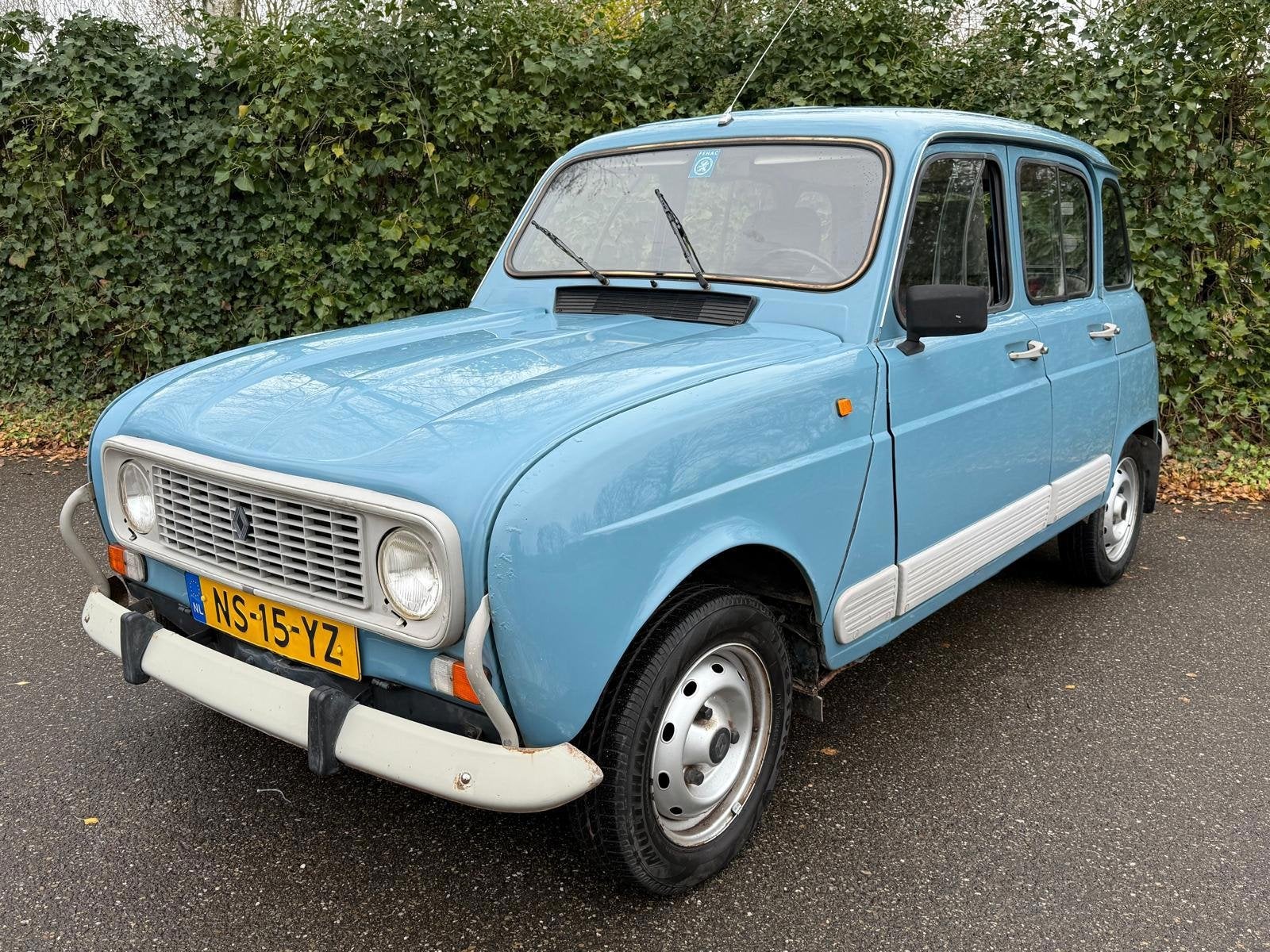 Renault 4 R 4 GTL Oldtimer, Auto's, Voorwielaandrijving, Gebruikt, 4 cilinders, Blauw