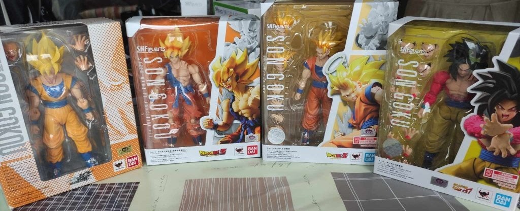 S.H. Figuarts Dragon Ball Z Goku Super Saiyan Tranformations, Ophalen of Verzenden, Nieuw