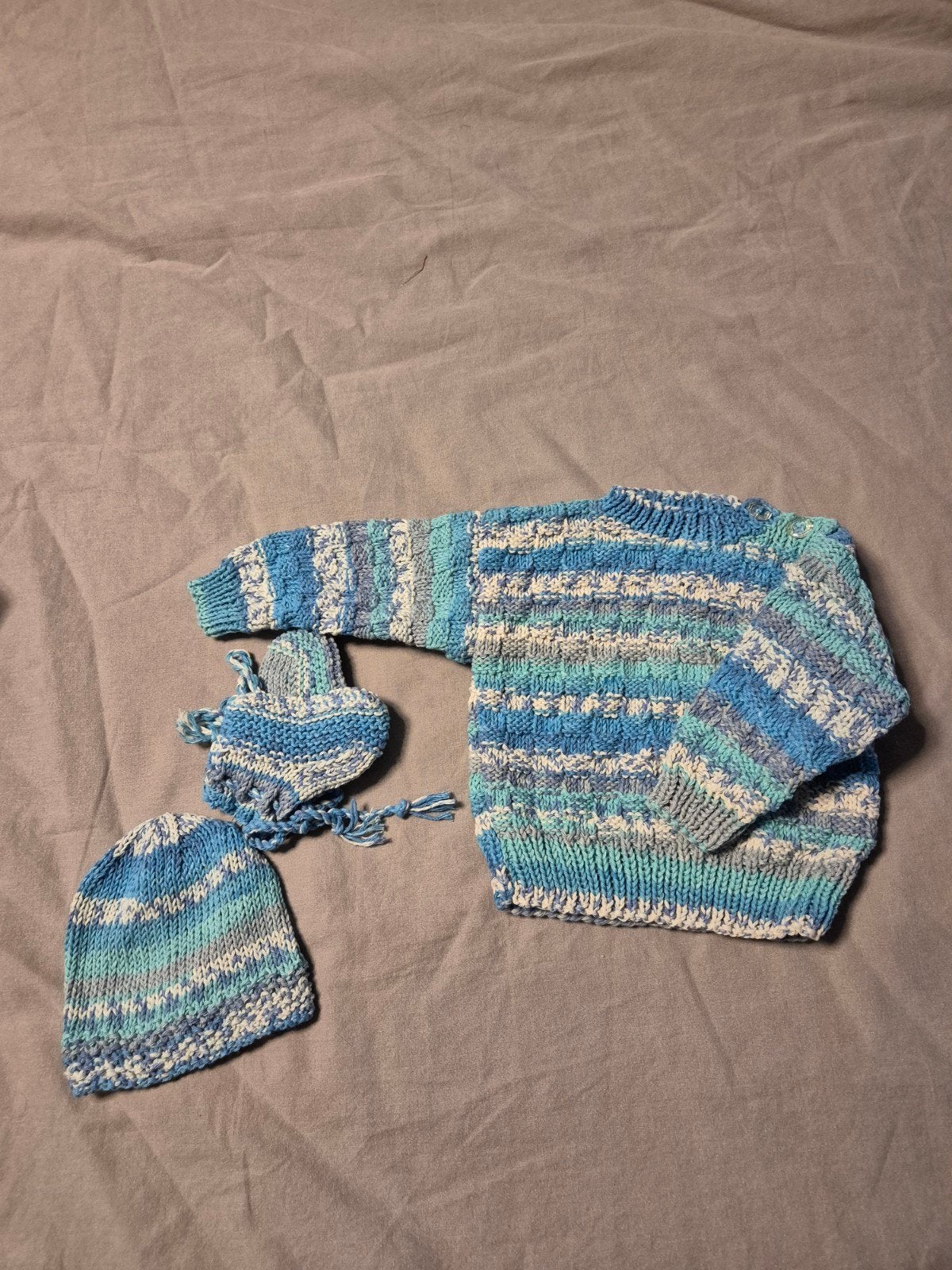 Handgemaakte speciale babykleding/dekens van wol, Ophalen, Nieuw, Handgemaakt, Jongetje of Meisje