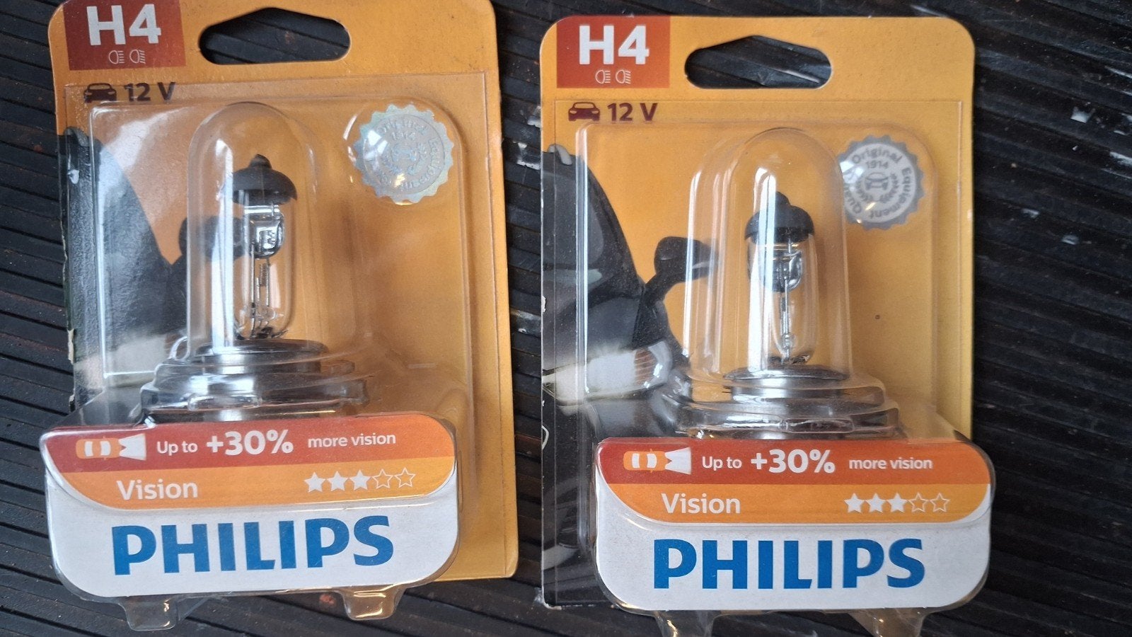 2 nieuwe auto/motorlampen H4 12V, Ophalen of Verzenden, Nieuw