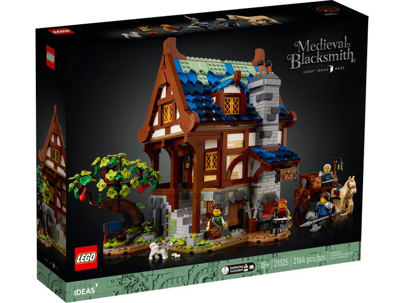 Lego Middeleeuwse smid (21325) Nieuw, Lego, Nieuw, Ophalen of Verzenden, Ideas