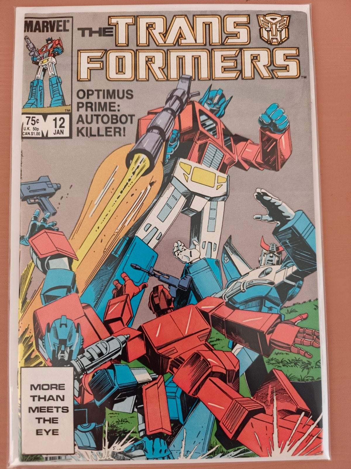 Transformers #12 (1986), Boeken, Strips | Comics, Eén comic, Amerika, Marvel Comics, Ophalen of Verzenden