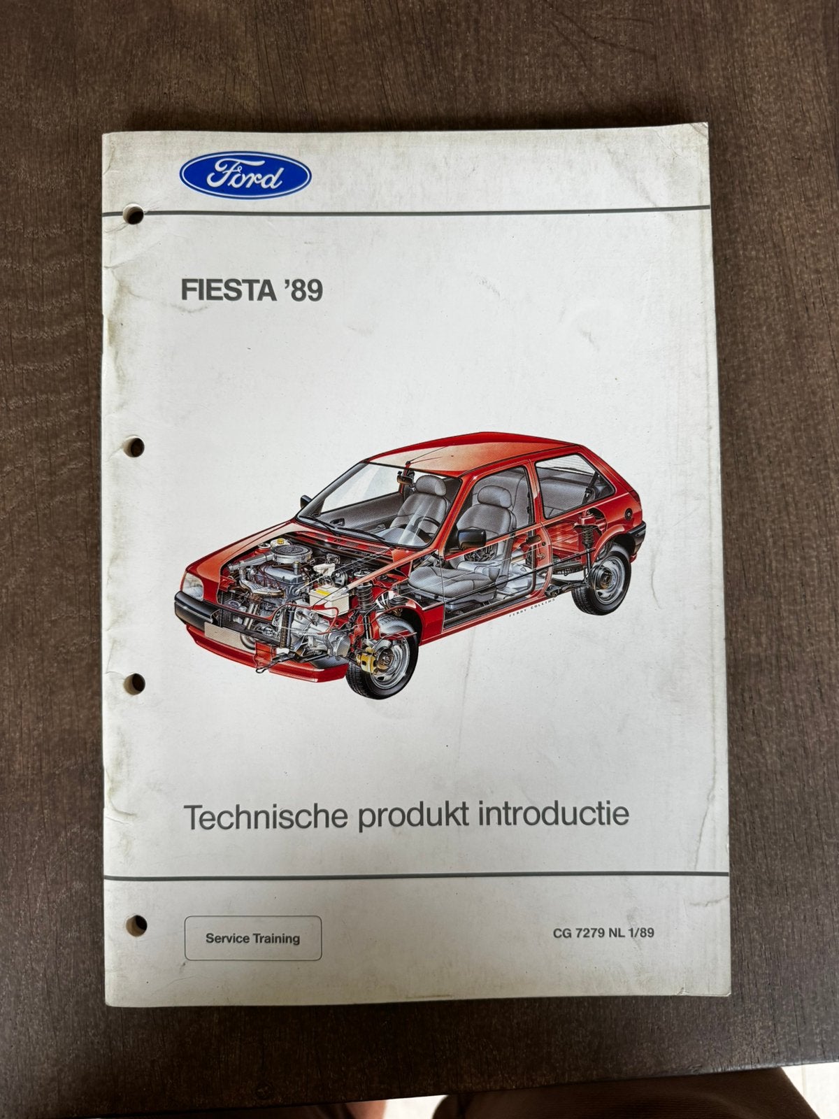 Werkplaatsboek Fiesta Mk3, Ophalen of Verzenden