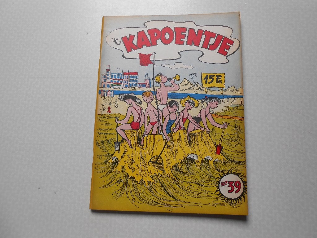 Kapoentjes Album 39 1 ste druk 1958., Marc Sleen, Eén stripboek, Ophalen of Verzenden, Zo goed als nieuw