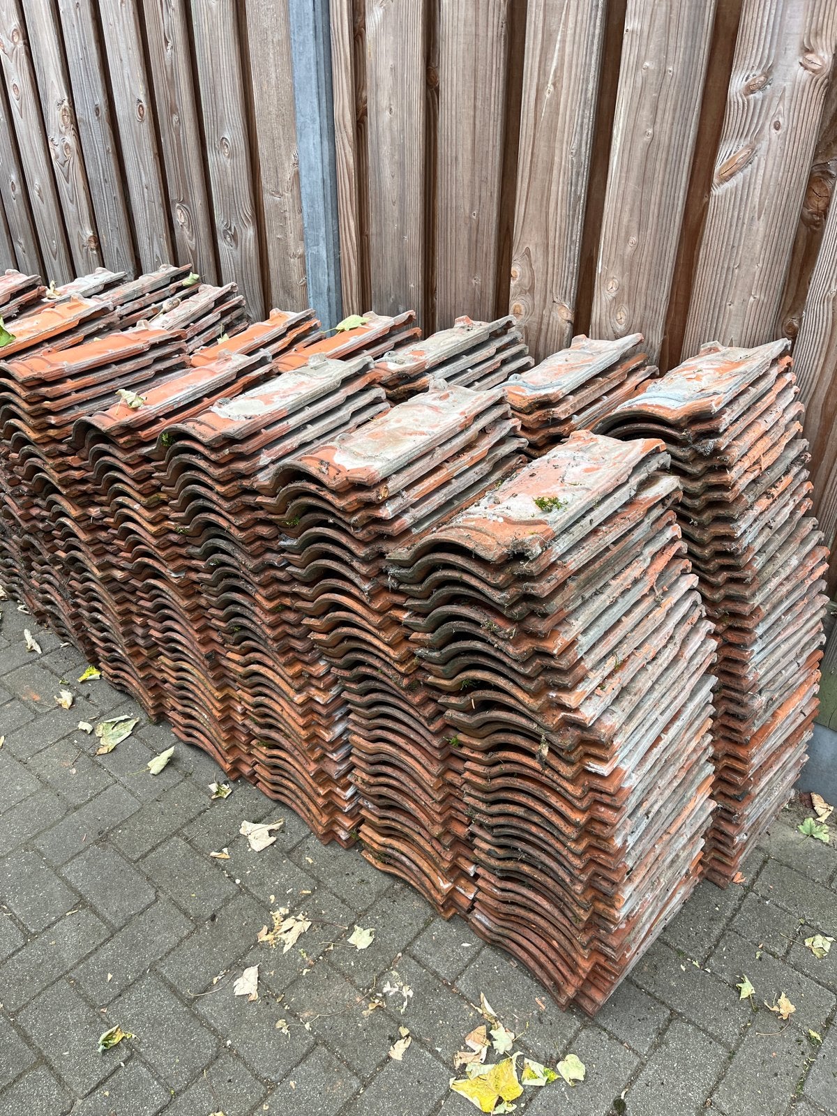 Gebruikte dakpannen, rood, VH, Ophalen, Gebruikt, Steen of Klei, 15 m² of meer
