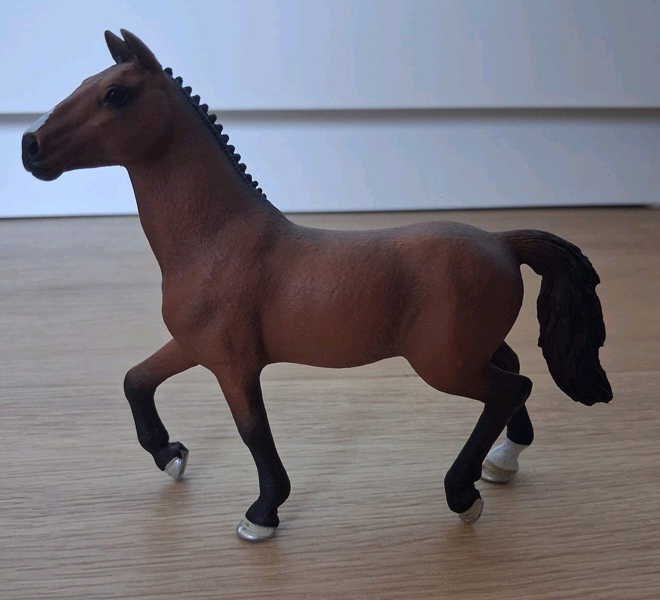 Schleich Oldenburger merrie met veulen 13945 en 13947, Ophalen of Verzenden, Zo goed als nieuw
