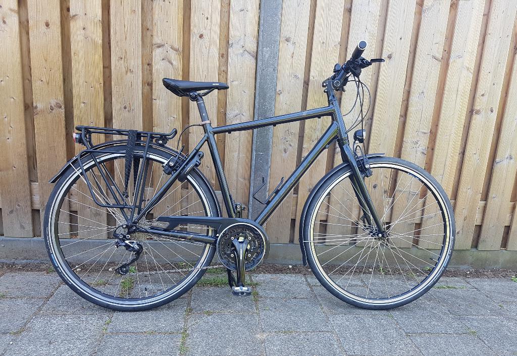 Mooie Trek X700 herenfiets, 28 inch, Velgrem, Zo goed als nieuw, 57 tot 61 cm