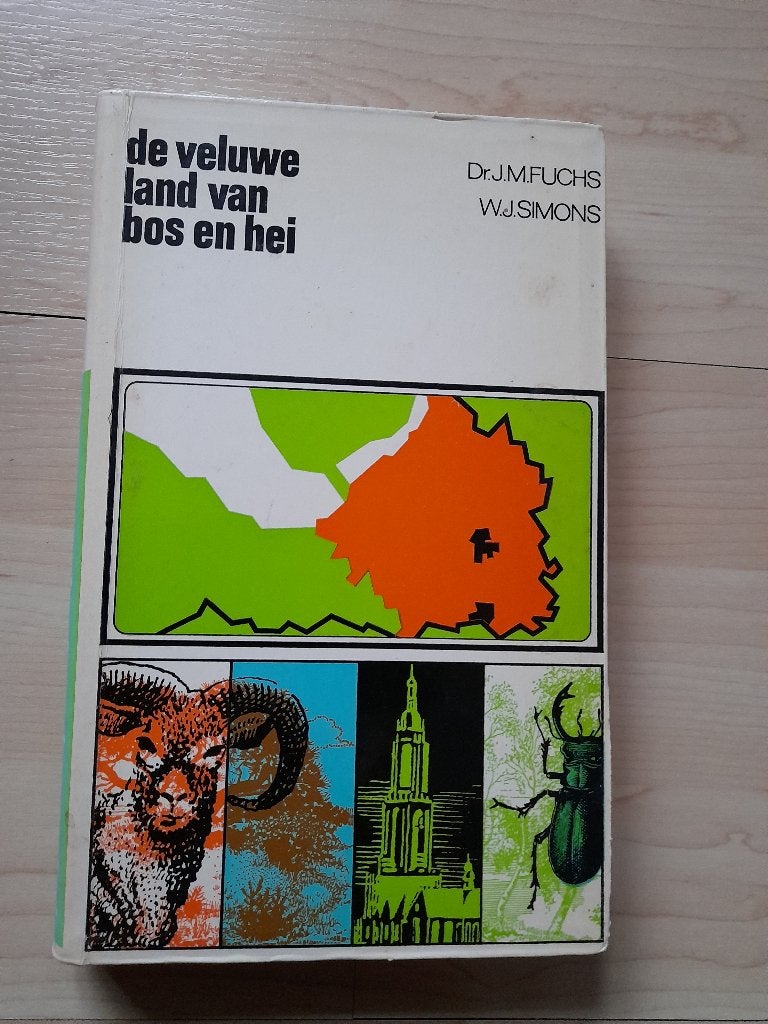 DE VELUWE LAND VAN BOS EN HEI dr JM Fuchs en WJ Simon, Ophalen of Verzenden, Gelezen