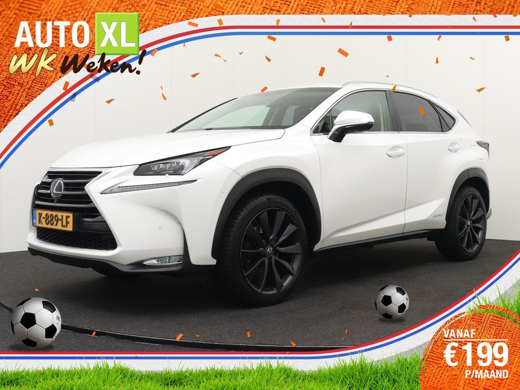 Lexus NX 300h AWD President Line Adapt.Cruise Leder Trekhaak, Auto's, Lexus, Automaat, Gebruikt, Euro 6, Automatische klimaatregeling