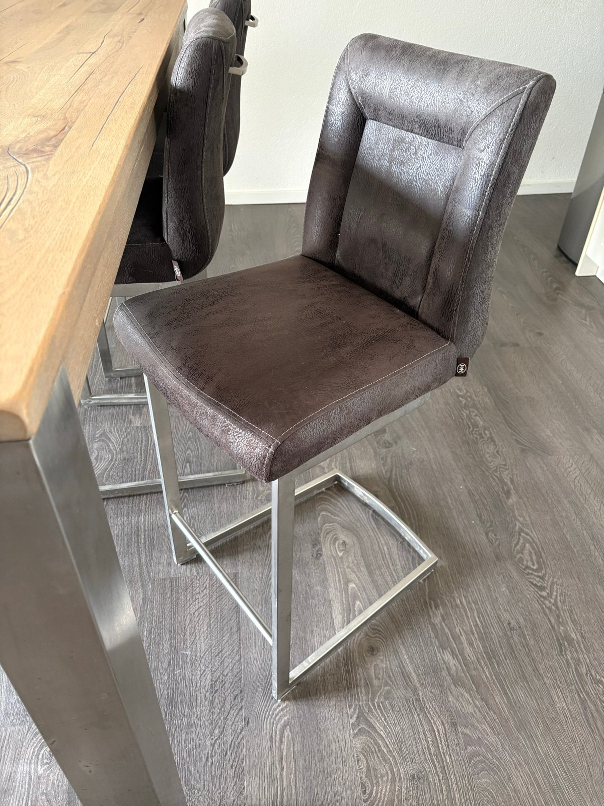 Complete set, Huis en Inrichting, Stoelen, Ophalen, Gebruikt, Bruin