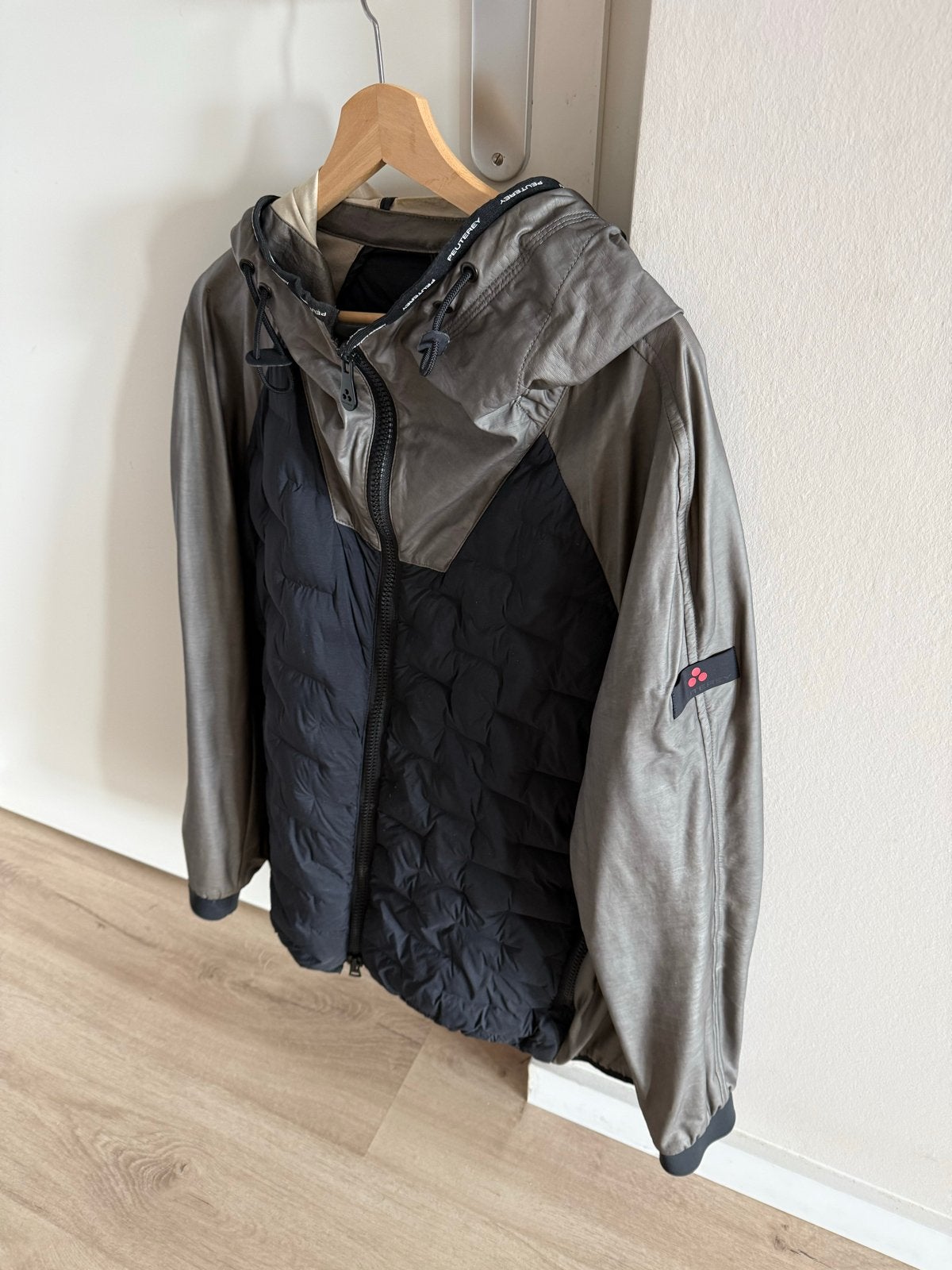 Peuterey heren jas maat XL, Ophalen, Zo goed als nieuw, Maat 46/48 (XL) of groter, Zwart