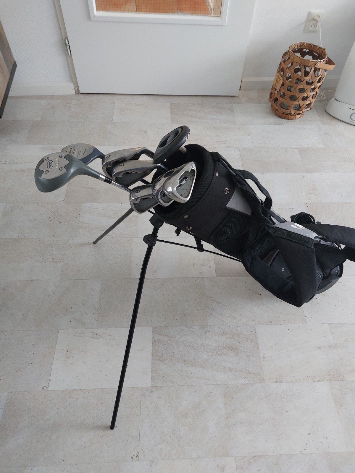 Complete halve golfset met tas en accessoires - Mizuno/Sterl, Ophalen, Gebruikt, Set, Overige merken