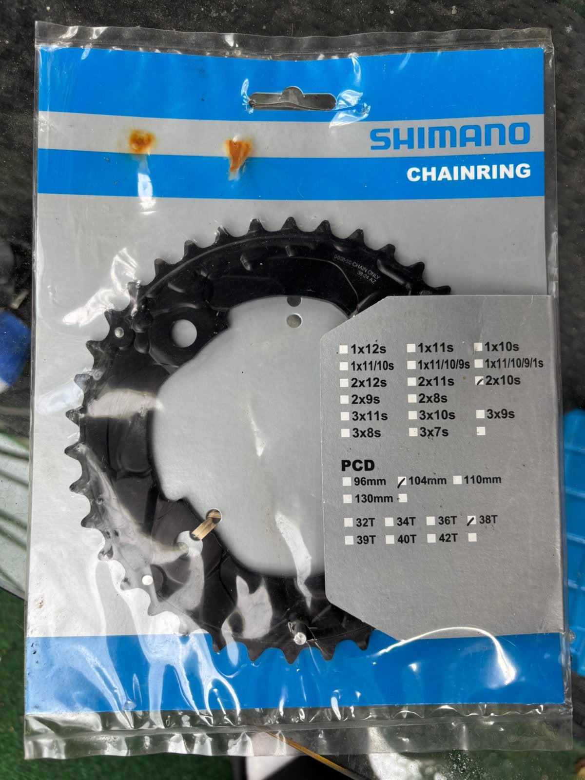 SHIMANO Deore Fc-M617 Kettingblad, Ophalen, Nieuw, Aluminium