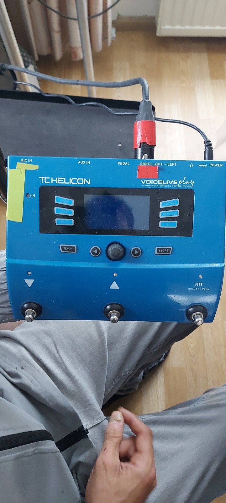 TC Helicon VoiceLive Play Vocal Effectprocessor, Muziek en Instrumenten, Ophalen of Verzenden, Gebruikt, Delay of Echo