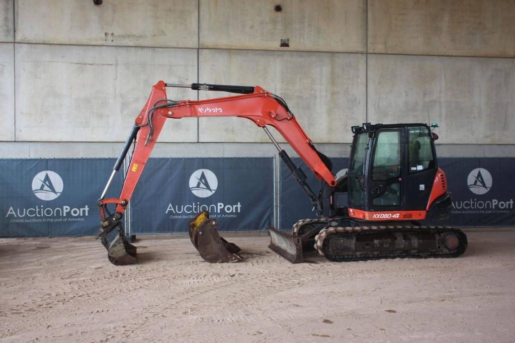 Veiling: Graafmachines en Wielladers, Zakelijke goederen, Machines en Bouw | Kranen en Graafmachines, Ophalen, Graafmachine