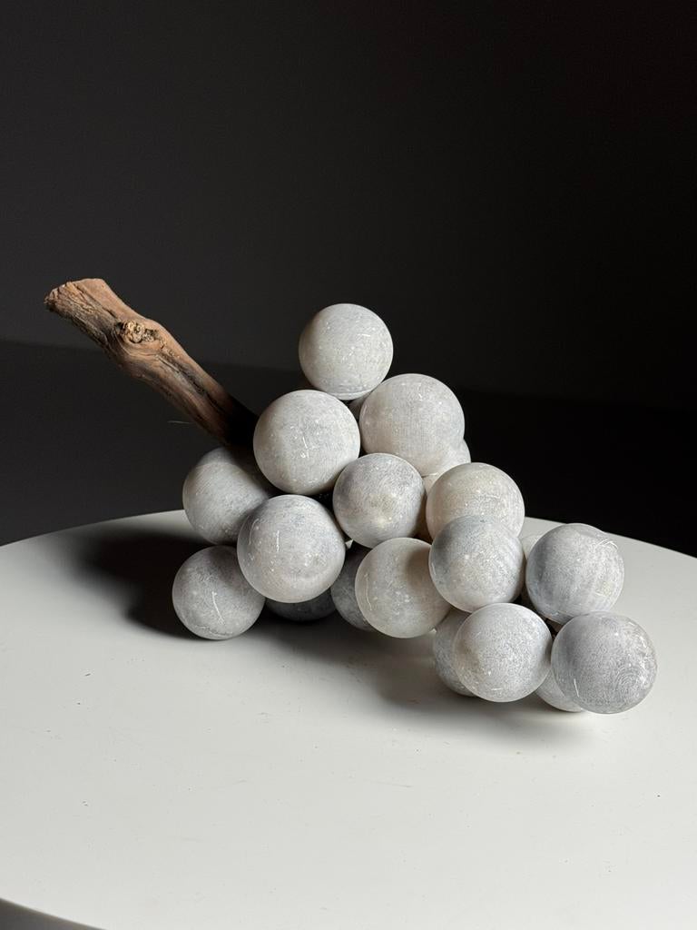 Druiventros Alabaster Grijs, Antiek en Kunst, Ophalen