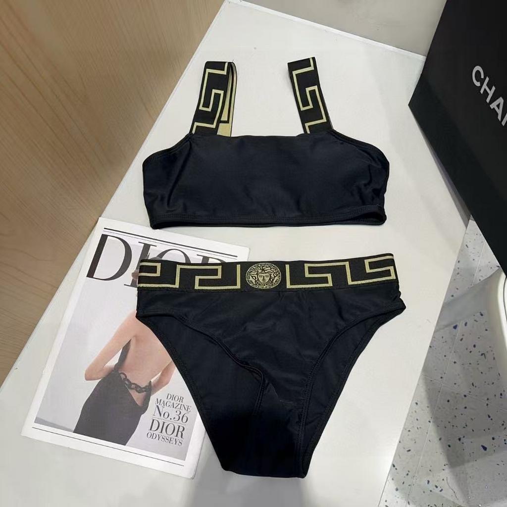 Versace Zwempak dames, Ophalen of Verzenden, Zo goed als nieuw, Zwart, Overige typen