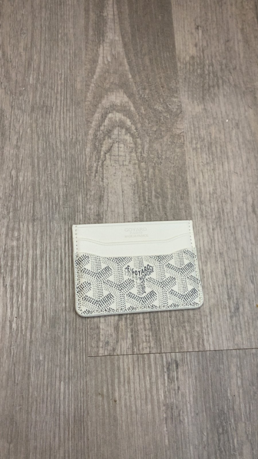 Goyard cardholder, Sieraden, Tassen en Uiterlijk, Portemonnees, Overige merken, Wit, Nieuw, Ophalen of Verzenden