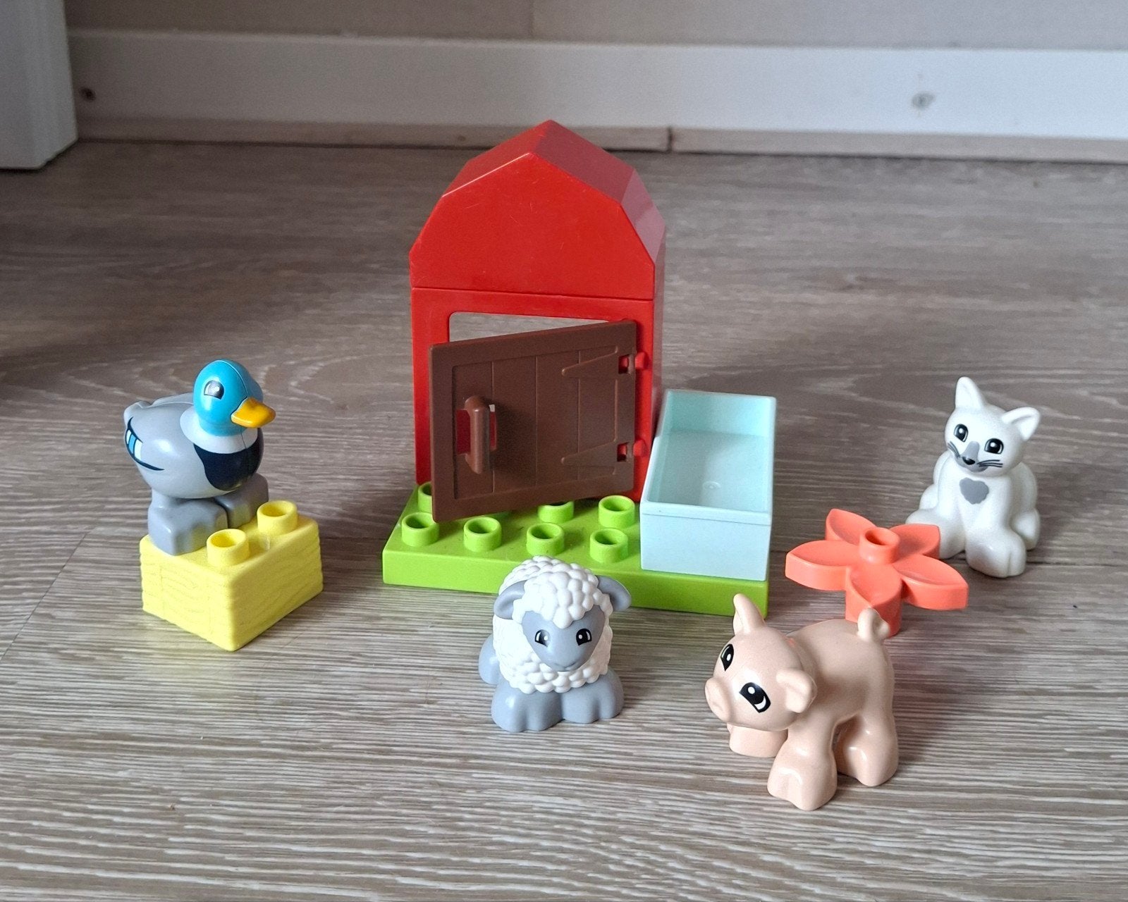 Jonge boerderijdieren, Ophalen of Verzenden, Zo goed als nieuw, Duplo