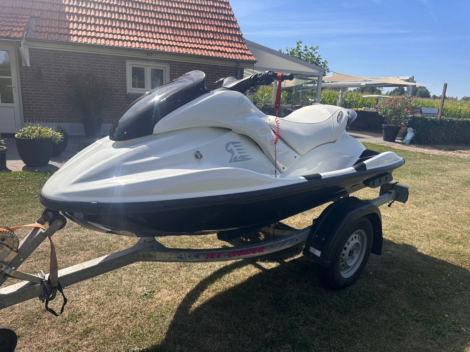 Yamaha waverunner GP1300R 2008 + Jetloader, Ophalen, Gebruikt, Benzine, 120 tot 200 pk