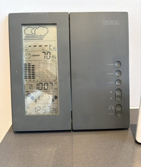 weerstation Huger, Ophalen of Verzenden, Zo goed als nieuw, Weerstation
