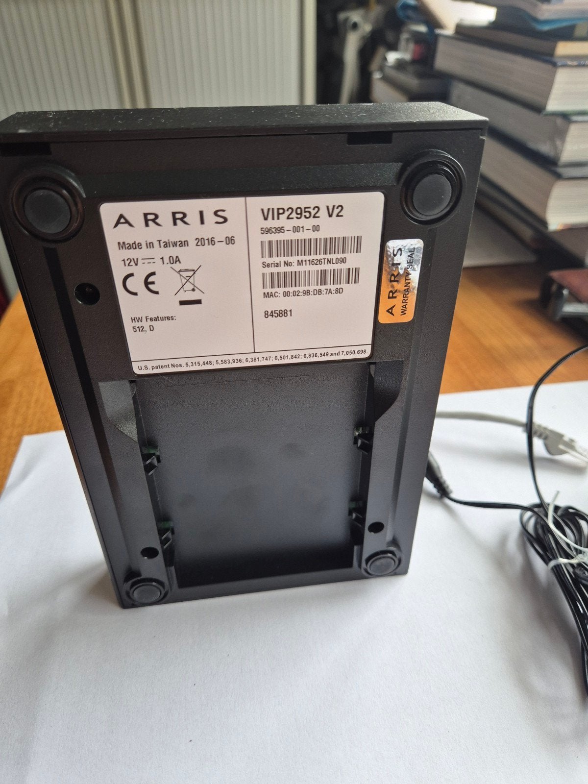 ARRIS modem, Ophalen of Verzenden, Zo goed als nieuw, Minder dan 50 watt