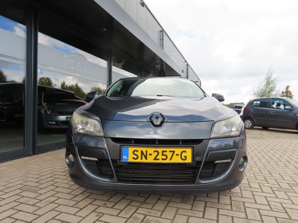 Renault MEGANE 2.0 TCE Dynamique Ecc Leder Navi 2x Pdc 2009, Auto's, Gebruikt, 1295 kg, 4 cilinders, Zwart
