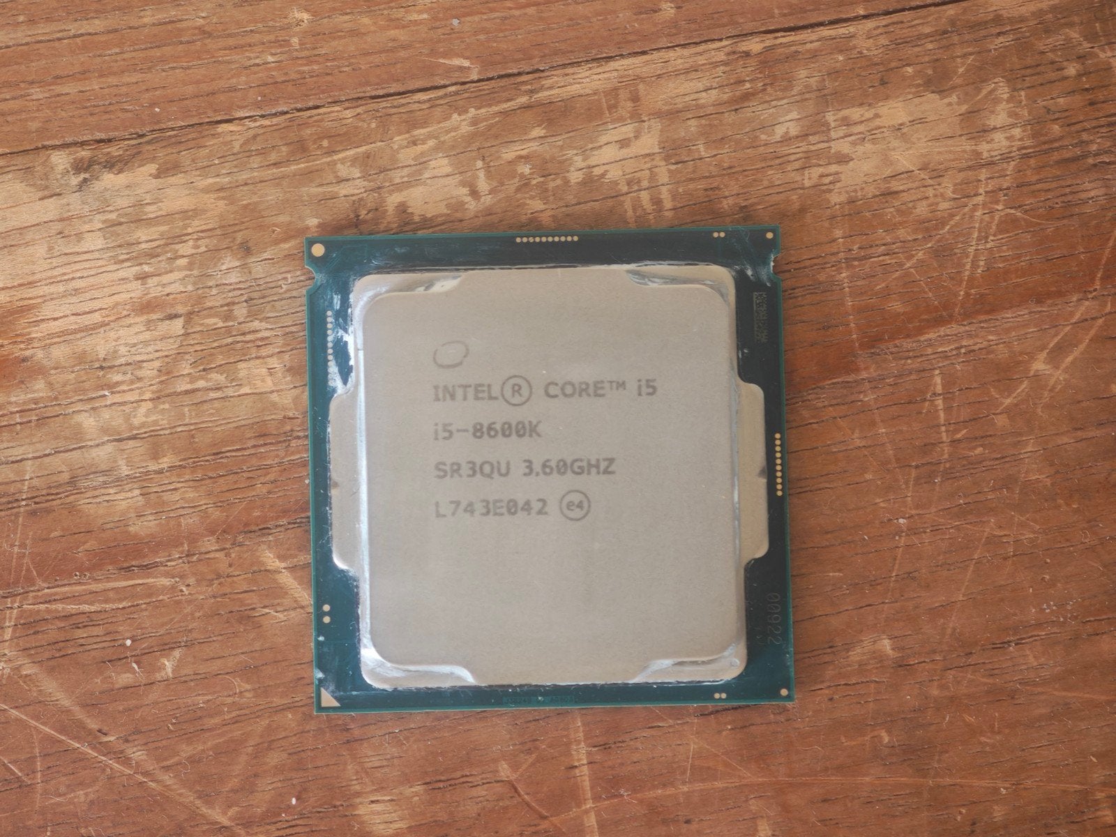 I5 8600K 8e gen LGA 1151 Unlocked, 6-core, LGA 1151, Gebruikt, .