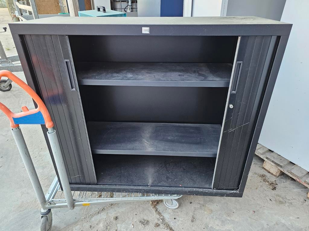 Roldeurkast archief kast, Huis en Inrichting, Kasten | Roldeurkasten en Archiefkasten, Ophalen of Verzenden, 25 tot 50 cm