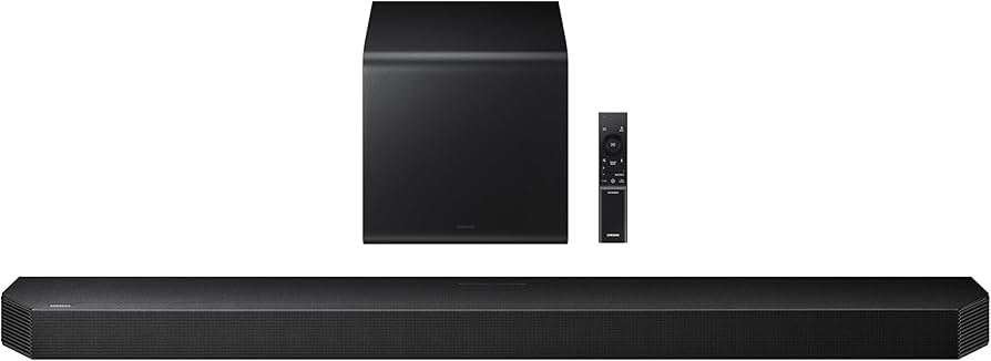 Samsung Cinematic Q-series Soundbar HW-Q800F (2025) NIEUW, Audio, Tv en Foto, Luidsprekers, Nieuw, Front, Rear of Stereo speakers