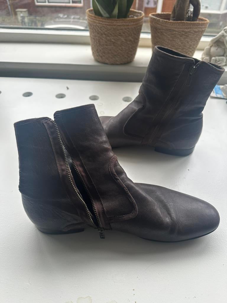 Lederen Officine Creative Boots - Maat 42, Bruin, Boots, Ophalen of Verzenden, Gedragen