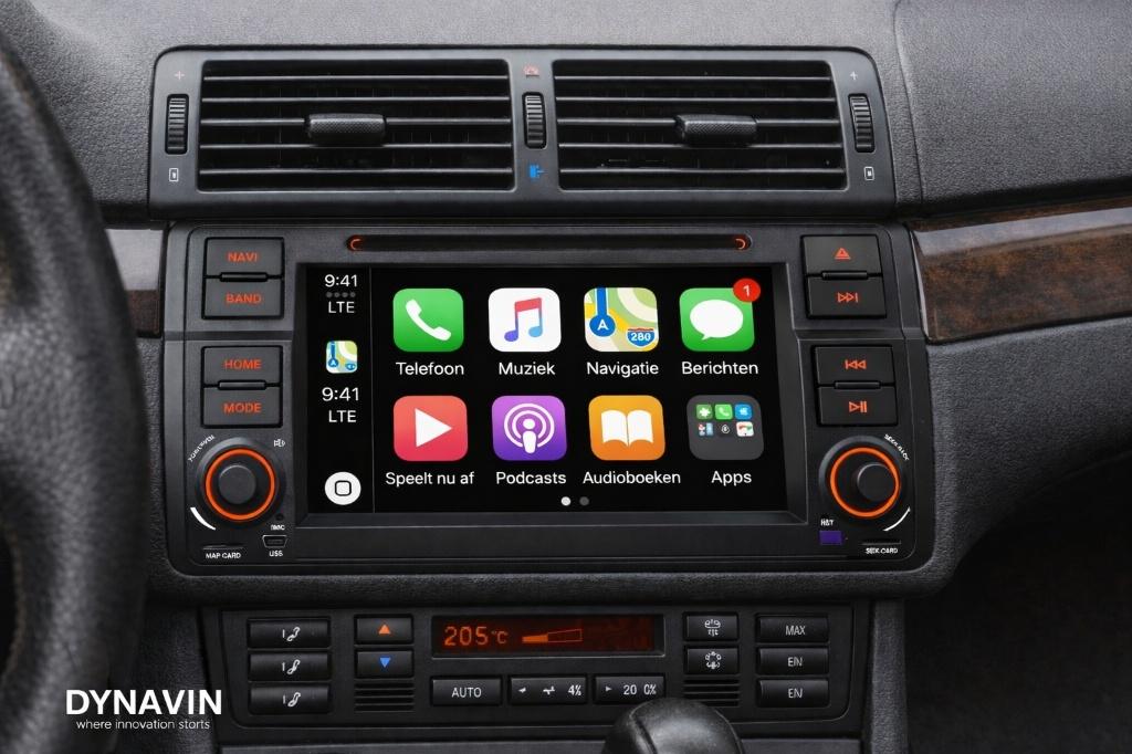 bmw e46 autoradio navigatie dvd carkit android 15 carplay, Ophalen of Verzenden, Dynavin, VERKOOP@INBOUWNAVIGATIE.COM, Oberonweg 262 3208pg